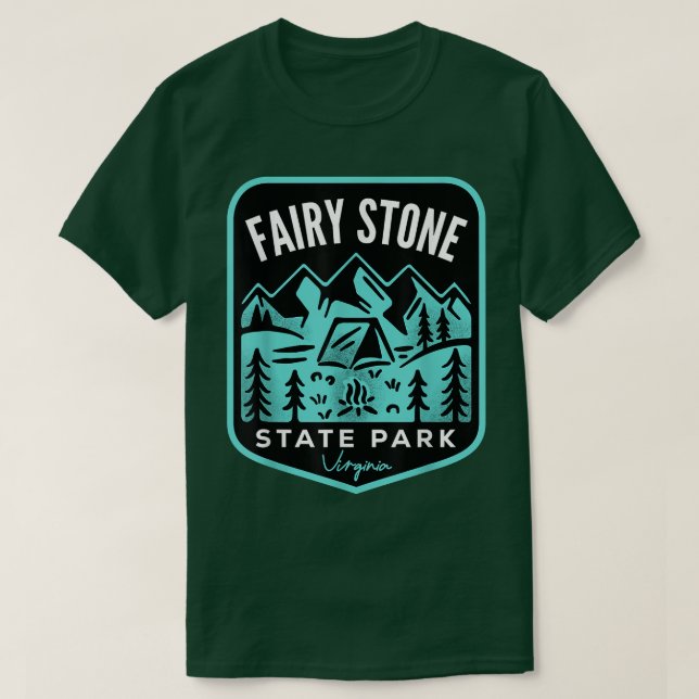 Camiseta Fairy Stone State Park VA  (Frente do Design)