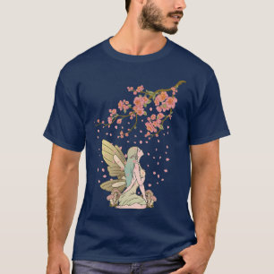 Camiseta Fairycore Aestética Fairy Core Grunge Cherry Bloss