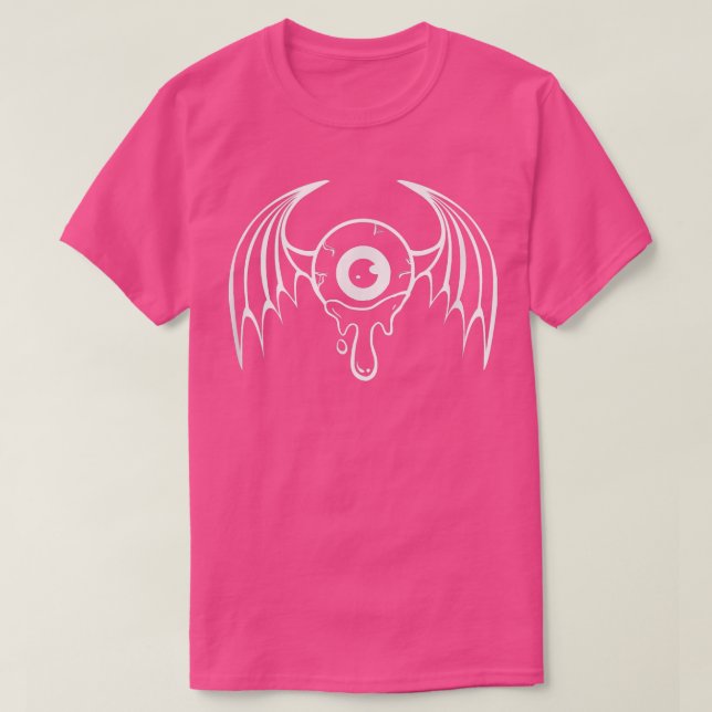 Camiseta Fairycore Aestético Fada Olhal Derrame De Sangue E (Frente do Design)
