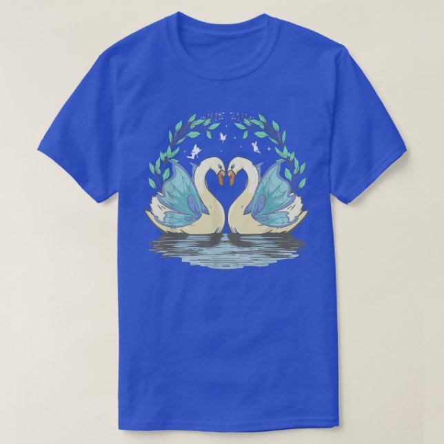 Camiseta Fairycore Aestético Fairy Grunge Duck Goose Geese (Frente do Design)