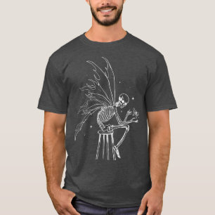 Camiseta Fairycore Aestic Skeleton Fairy Core Grunge