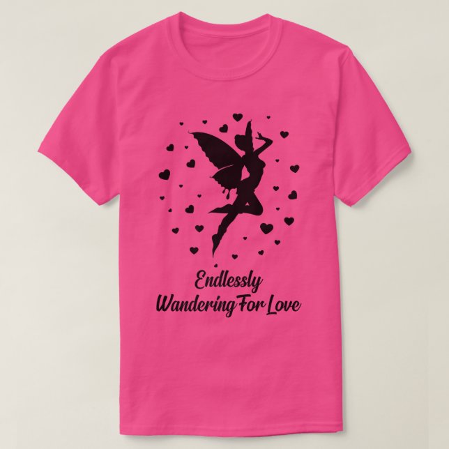 Camiseta FairycoreDescanso Para Fadas De Amor (Frente do Design)