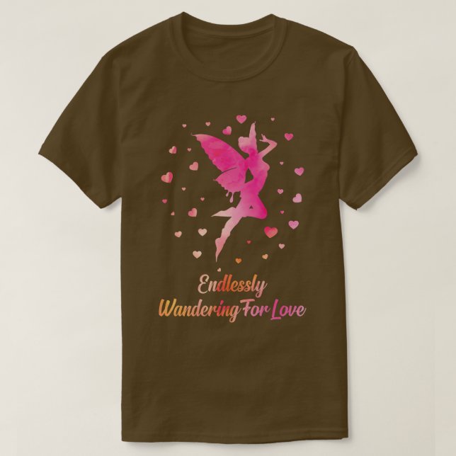 Camiseta FairycoreDescanso Para Fadas De Amor (Frente do Design)