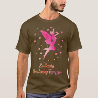 Camiseta FairycoreDescanso Para Fadas De Amor