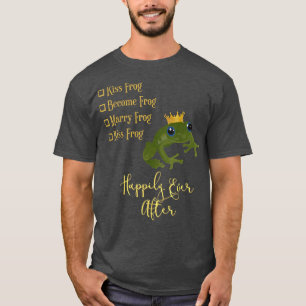 Camiseta Fairytale sapo Príncipe Cinco Passos