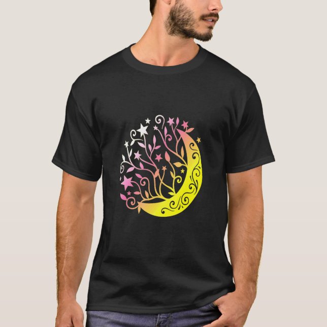 Camiseta Fairytale Summermoon Stars Moon Para Pessoas Român (Frente)