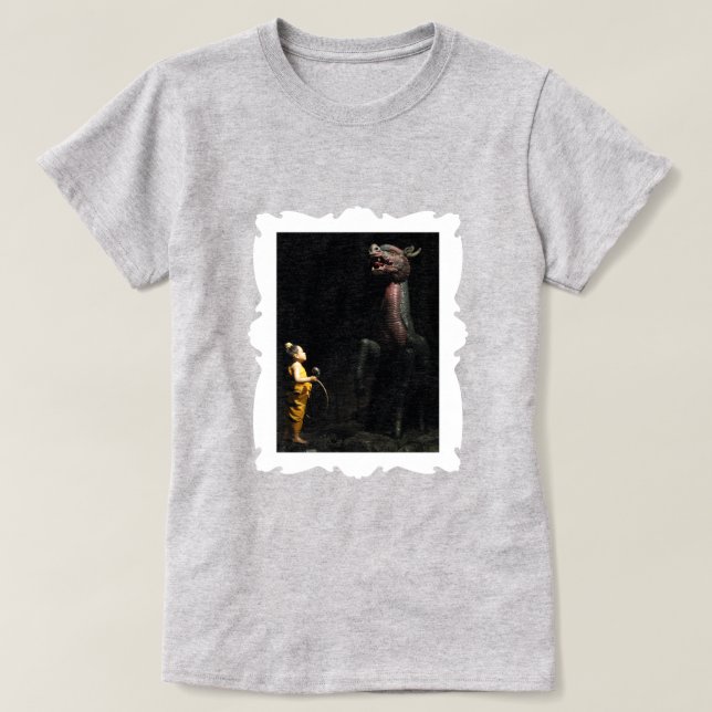 Camiseta Fairytale Tailandês - Phra Aphai Mani * Cavalo Dra (Frente do Design)