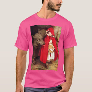 Camiseta Fairytales Lobo Mau E Chapeuzinho Vermelho