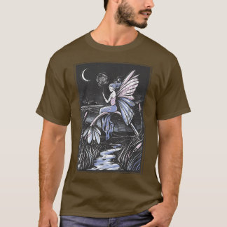 Camiseta Fairywave Faecore Fairy Night Fairycore Fantasy Mã
