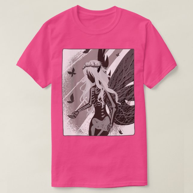 Camiseta Fairywave Faecore Occult Gótica Grunge Dardo (Frente do Design)