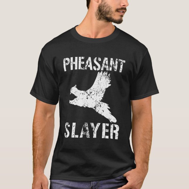 Camiseta Faisão Caçadora de T Upland Midwest (Frente)