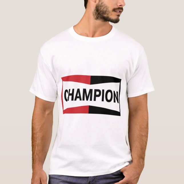 Camiseta faísca campeã (Frente)