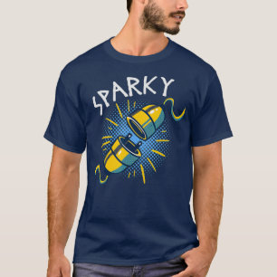 Camiseta Faísca: Presente Engraçado para Elétricos