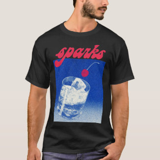 Camiseta Faíscas com a Arte do Ventilador Retroativo Origin