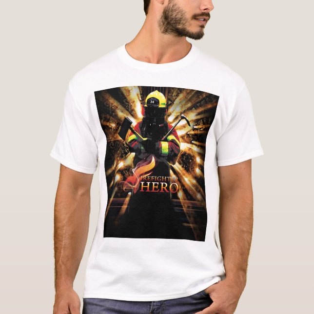 Camiseta Faíscas do herói (Frente)