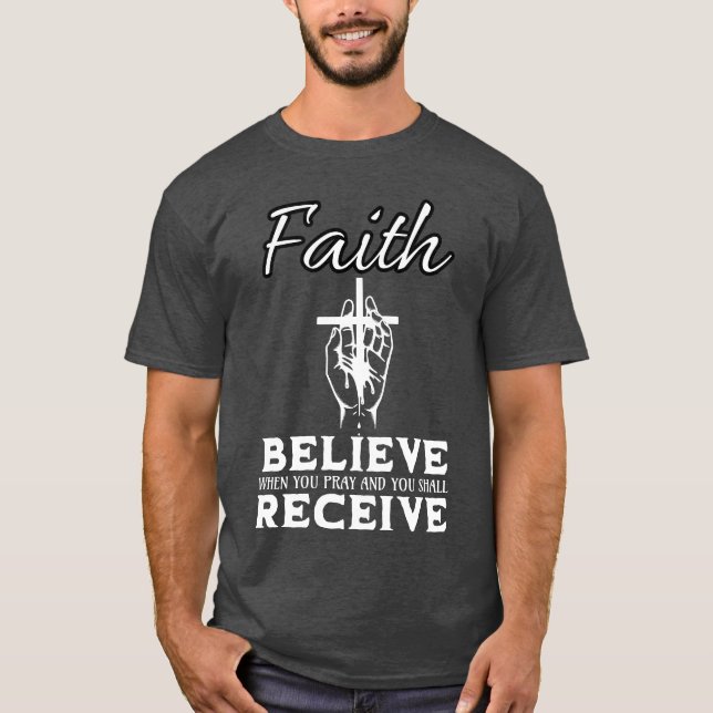 Camiseta Faith Acredita Moderna (Frente)
