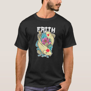 Camiseta Faith ama Koi Fish Yin E Yang