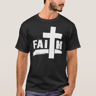 Camiseta Faith Christian Cross Christianity Faith Design