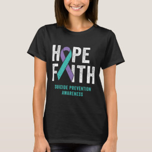 Camiseta Faith Esperava Que A Prevenção Do Suicídio Consent