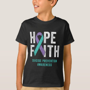 Camiseta Faith Esperava Que A Prevenção Do Suicídio Consent