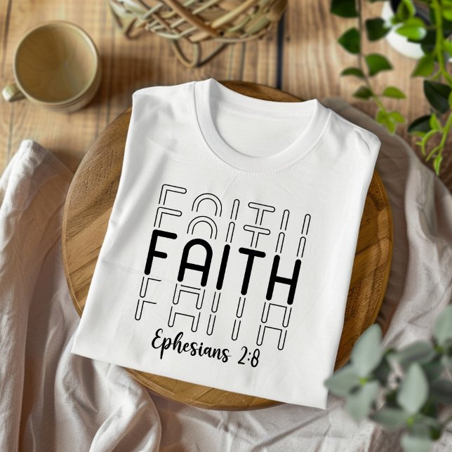 Camiseta Faith for Men and Women Christian T-Shirt (Criador carregado)