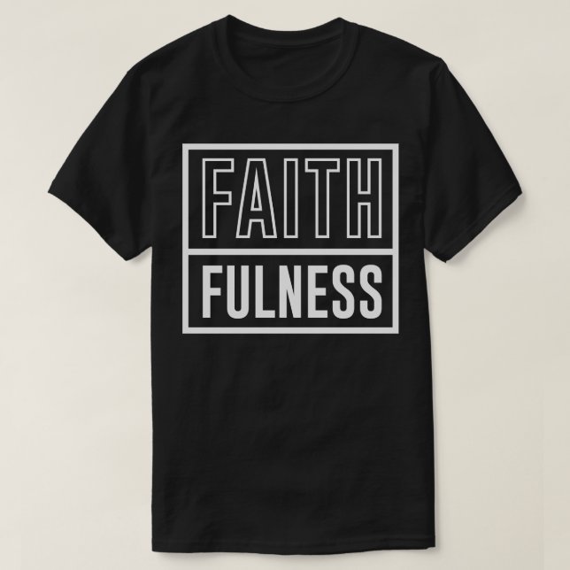 Camiseta Faith Fulness (Frente do Design)