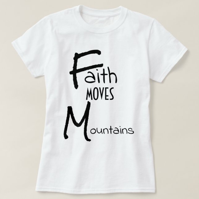 Camiseta Faith Gifts Collection T-Shirt (Frente do Design)