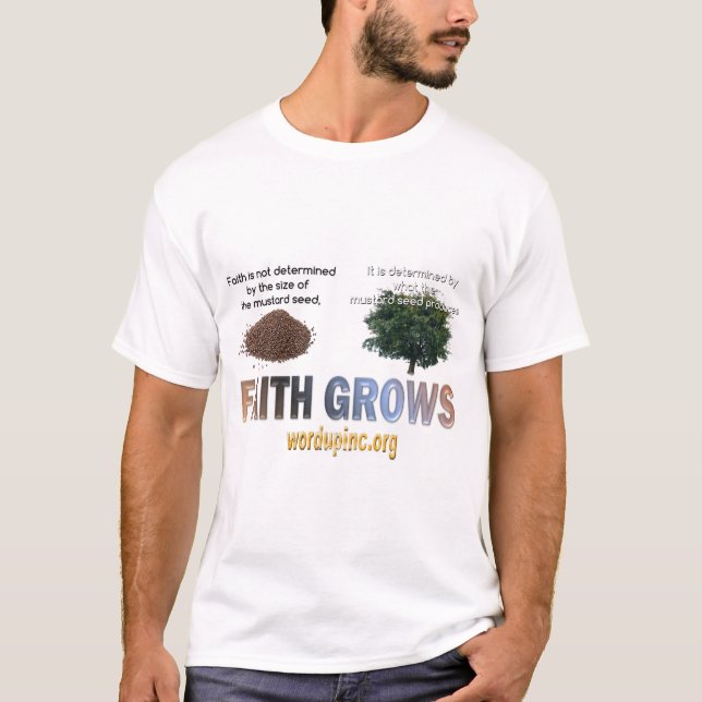 Camiseta Faith Grows (Frente)