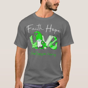 Camiseta Faith Hope ama a depressão infantil Sensibilização