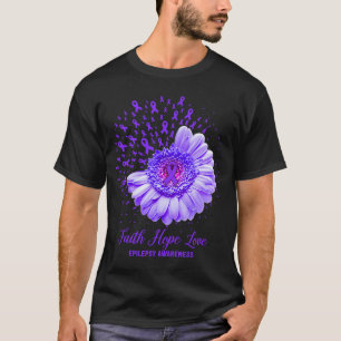 Camiseta Faith Hope ama a luta dos sobreviventes pela consc