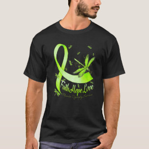 Camiseta Faith Hope ama distrofia muscular distrofia consci