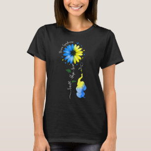 Camiseta Faith Hope Love Down Síndrome de Consciência Friso