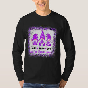 Camiseta Faith Hope Love Gnomos Arnold Chiari Malformation