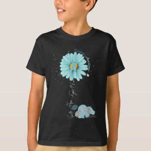 Camiseta Faith Hope luta pelo amor ao elefante tipo 1 Diabe