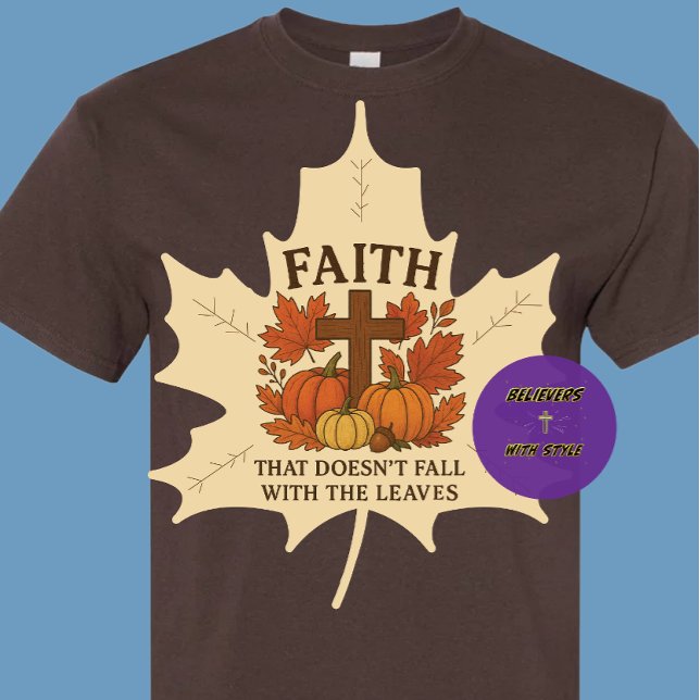 Camiseta Faith - Outono - Cristão (Criador carregado)
