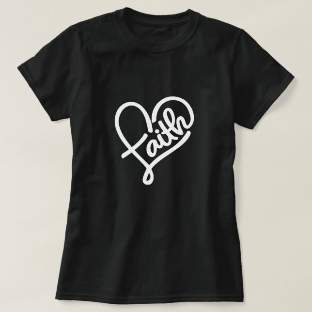 Camiseta Faith T-Shirt (Frente do Design)