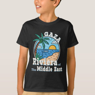 Camiseta Faixa de Gaza Riviera do Oriente Médio Trump