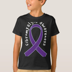 Camiseta Faixa de Opções de Suporte de Sensibilização