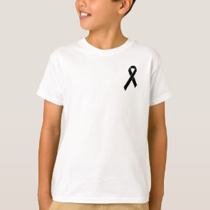 Camiseta Faixa de Sensibilização Negra + sua mensagem