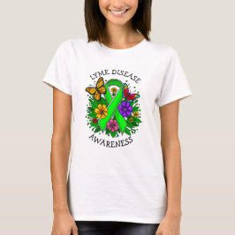 Camiseta Faixa de Sensibilização para a Doença de Lyme