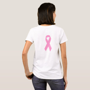 Camiseta Faixa de Sensibilização Rosa