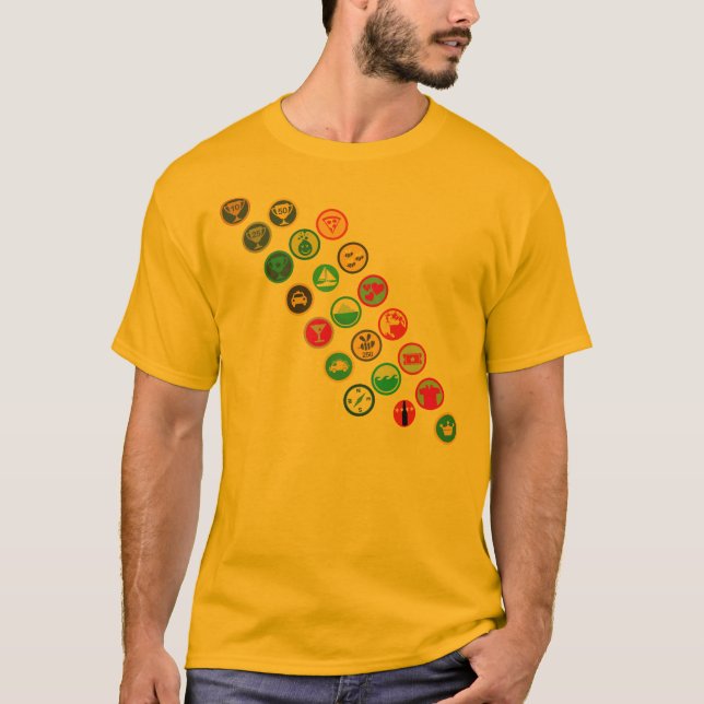 Camiseta faixa do Menino-escuteiro (Frente)