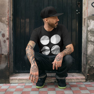 Camiseta Faixa mínima do círculo