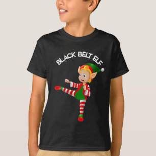 Camiseta Faixa Preta Elf-taekwondo, Caratê, Jui Jitsu, Kick