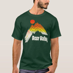 Camiseta Faixa Retroativa do Vale do Cérebro de Esqui