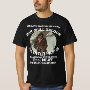 Camiseta Fajitas de Lontra Marinha do Grill de Mamíferos Ma