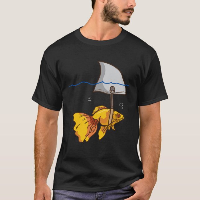 Camiseta Fake Shark Goldfish Fish (Frente)