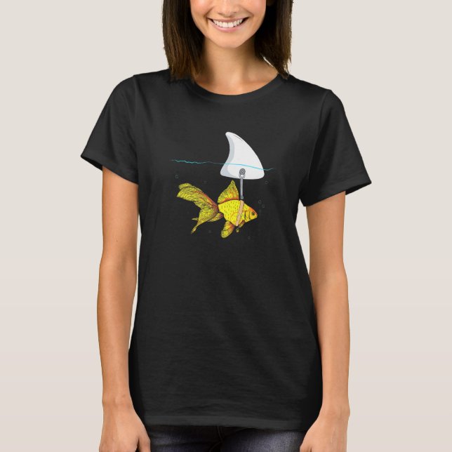 Camiseta Fake Shark Goldfish - Peixe (Frente)