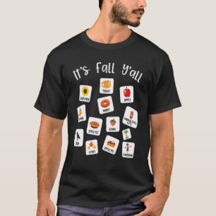 Camiseta Fala-se de Fala Aac Slp Fall Language Pathol
