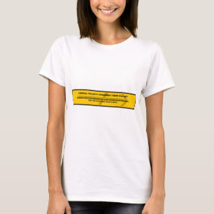Camiseta Falácia Lógica: Argumento da Falácia